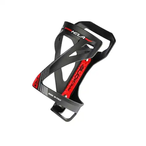Portabotellas Para Bicicleta De Aluminio CNC - Pack De 2 Unidades, Color Rojo, Para MTB O Carretera