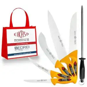 Fleischermesser set eikaso solingen germany messerset 6 teilig