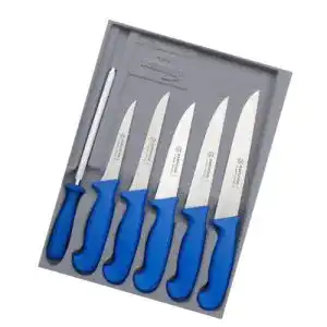 Fleischermesser set marsvogel schlachtermesser set 6 tlg gsk
