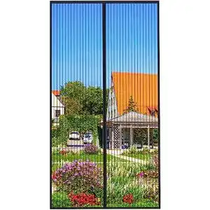 Fliegengittertuer mycarbon fliegengitter tuer magnet 100x220cm