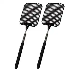Fliegenklatsche ecence 2er set ausziehbare n teleskop ausziehbar 26cm
