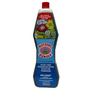 Fluessigduenger keyzers duenger 1000ml fuer blueh und gruenpflanzen
