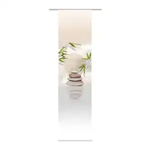 Fotogardinen home fashion schiebevorhang natur 245 x 60 cm