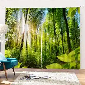 Fotogardinen sk studio 2er set verdunklungsvorhang blickdicht vorhang