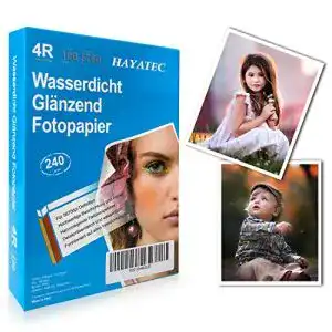 Fotopapier alaskaprint 100 blatt 10x15 hoch glaenzend