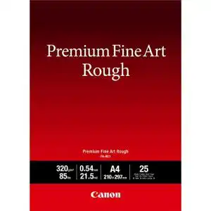 Fotopapier canon fa sm1 premium fine art rough din a4 25 blatt