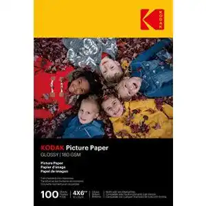Fotopapier kodak 9891161 180 g mc2b2 glaenzend a6 10 x 15 cm