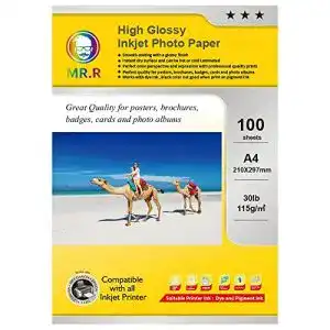 Fotopapier mr r 115g mc2b2 100 blatt a4 format einseitig