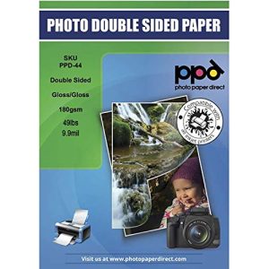 Fotopapier PPD 50 x A4 Inkjet 180g Beidseitig Bedruckbar - fotopapier ppd 50 x a4 inkjet 180g beidseitig bedruckbar