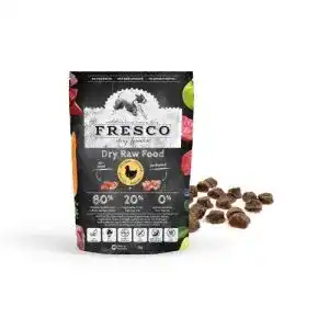 Fresco hundefutter fresco dog trockenbarf complete plus huhn 1kg