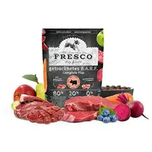 Fresco hundefutter fresco dog trockenbarf complete plus rind 25kg