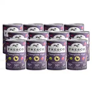 Fresco hundefutter fresco dog vorteilspaket 12x 400gr complete plus