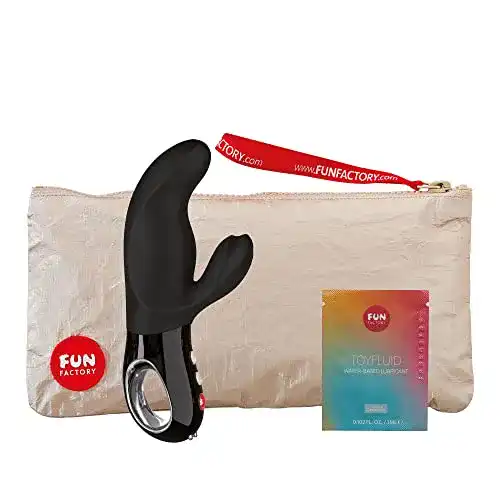 Fun Factory Rabbit Vibrator Miss Bi Schwarz
