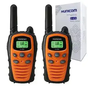 Funkgeraete hunicom walkie talkies fuer erwachsene
