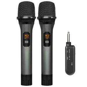 Funkmikrofon VeGue Kabelloses Mikrofon, UHF Kabelloses Dual - funkmikrofon vegue kabelloses mikrofon uhf kabelloses dual