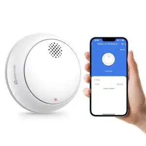 Funkrauchmelder set heiman wi fi smarter rauchmelderwlan feuermelder