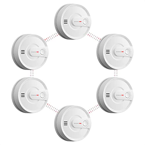 Funkrauchmelder-Set X-Sense Rauchmelder Vernetzt 10 Jahre Batterie