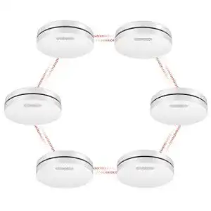 Funkrauchmelder set xindum rauchmelder vernetzt 6er set