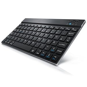 Funktastatur CSL-Computer CSL - Ultra Slim Bluetooth Tastatur - funktastatur csl computer csl ultra slim bluetooth tastatur