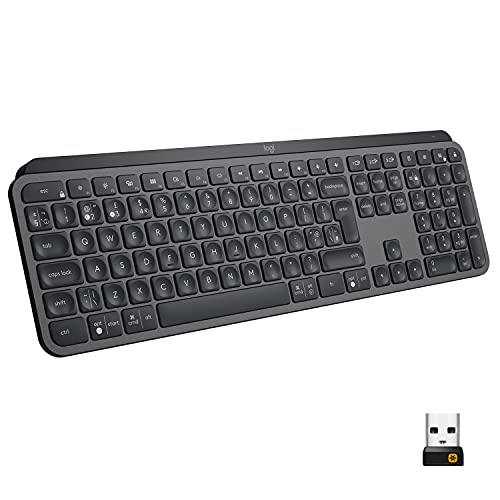 Funktastatur Logitech MX Keys Kabellose Tastatur, Bluetooth - funktastatur logitech mx keys kabellose tastatur bluetooth