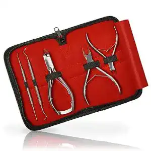 Fusspflege geraete sunglow pedikuere und manikuere set 5 teilig