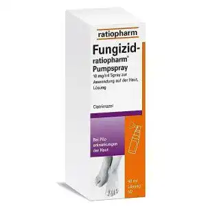 Fusspilz spray ratiopharm fungizid pumpspray
