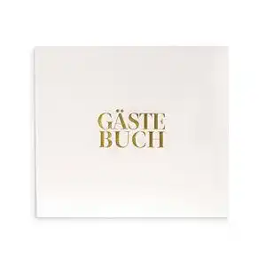 Gaestebuch chili originals leder design edles cover modern weiss