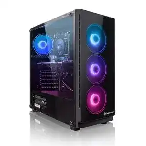 Gaming pc set megaport high end gaming pc nightfighter