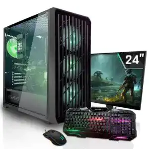 Gaming pc set systemtreff basic gaming komplett pc set 1