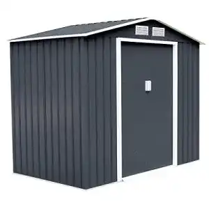 Gartenhaus metall costway geraetehaus metall 277x191x192cm