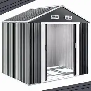 Gartenhaus metall deuba gardebruk xxl metall geraetehaus 5mc2b2
