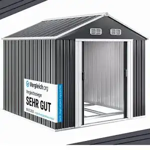 Gartenhaus metall deuba gardebruk xxxl metall geraetehaus 8mc2b2