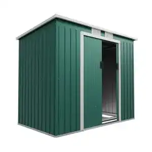 Gartenhaus metall juskys metall geraetehaus m 4 mc2b3 mit fundament