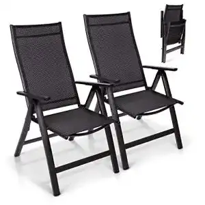 Gartenstuehle homeoutfit24 london 2er set made in europe
