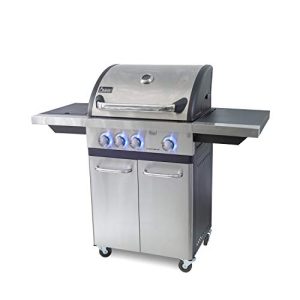 Gasgrill mit Infrarotbrenner ACTIVA 3 Brenner Gasgrill “Silver Star”