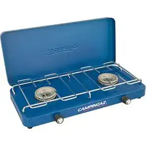 Gaskocher 2 flammig campingaz base camp lid campingkocher