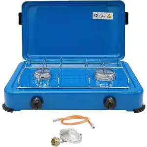 Gaskocher 2 flammig peak camping gaskocher set 2 flammig