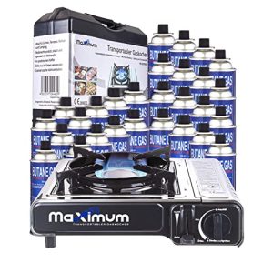 Gaskocher MaXimum Premium Edelstahl mit Tragekoffer - gaskocher maximum premium edelstahl mit tragekoffer