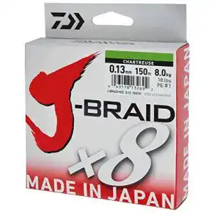 Geflochtene angelschnur daiwa j braid 8 braid 0 06mm 40kg 90lbs