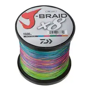 Geflochtene angelschnur daiwa jbraid 8 braid 1500