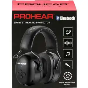 Gehoerschutz bluetooth prohear 037 gehoerschutz mit bluetooth
