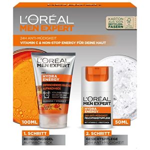 Gesichtspflege-Set L'Oréal Men Expert Pflegeset gegen müde Haut - gesichtspflege set loreal men expert pflegeset gegen muede haut