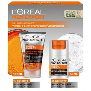 Gesichtspflege set loreal men expert pflegeset gegen muede haut