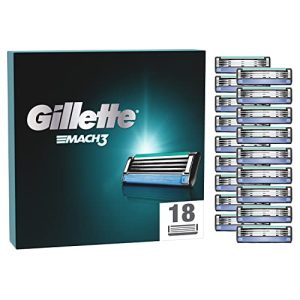 Gillette-Rasierklingen Gillette Mach3 Rasierklingen, 18 Ersatzklingen - gillette rasierklingen gillette mach3 rasierklingen 18 ersatzklingen