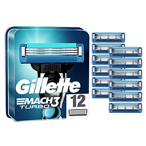 Gillette-Rasierklingen Gillette Mach3 Turbo Rasierklingen