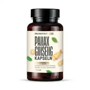 Ginseng kapseln braineffect panax ginseng 490mg 120 kapseln