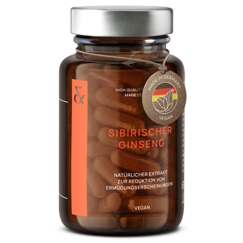 Gélules de ginseng CLAV Ginseng sibérien, 900 mg de racine de taïga