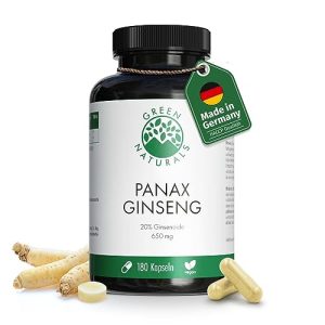 Ginseng-Kapseln GREEN NATURALS Panax Gingseng Extrakt
