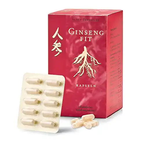 Ginseng Kapseln von Sanct Bernhard zur Förderung des Wohlbefindens