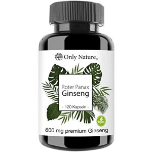 Ginseng-Kapseln Only Nature ® Ginseng 600 mg - ginseng kapseln only nature ginseng 600 mg